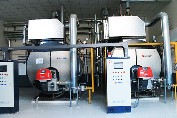 美的空調10蒸噸一體燃氣蒸汽鍋爐項目