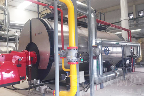 汽車行業燃油氣熱水鍋爐案例